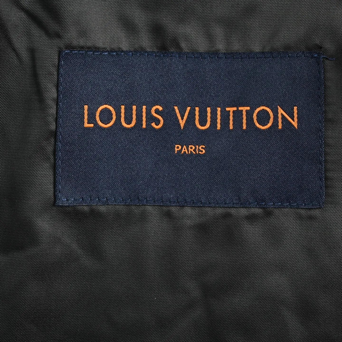 Louis Vuitton/Louis Vuitton old flower all-over printed sleeves patchwork hooded thin coat